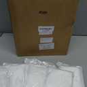 Hicarer 20 Pcs Rain Poncho for Adults Reusable Raincoats Emergency with Drawstring and Hood EVA Rain Jacket for Men Women