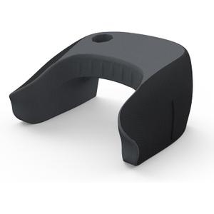 Reading & Gaming Pillow, Extra Large Lap Pillow for Adults , Memory Foam Support for Reading, Work, Gaming (Switch/Steam Deck), Bed, Sofa - Removable Cover (Dark Gray)