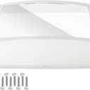 RV Skylight Replacement Bundle,18" x 26" RV Skylight Shower Outer Dome Fit 14" x 22" Openings for Camper Trailer Fifth Wheel,Inner Dome with Window 14" x 22" +Polyurethane Adhesive Sealant,Smoke Gray