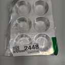 Nordic Ware Naturals Compact Muffin Pan - Natural Uncoated Aluminum, Toaster Oven and Broiler Safe