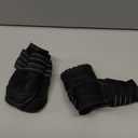 XSY&G Dog Boots,Waterproof Dog Shoes,Dog Booties with Reflective Rugged Anti-Slip Sole and Skid-Proof,Outdoor Dog Shoes for Medium to Large Dogs 4Pcs-Size6 (Size 6:2.9''x2.5'')(L*W) for 52-70 lbs, Black)