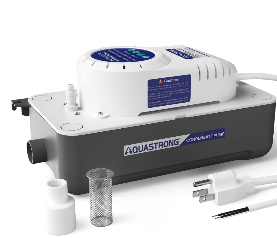 CDS320 1/38 HP 85 GPH HVAC Condensate Pump, 115V/230V