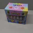 24 Colors Tie Dye Kit, Tie Dye Set for Kids, Pre-Filled Bottles, Non Toxic Permanent Fabric Dye Art Set, Easy DIY Fabric Art - Create Fun (24 Colors)