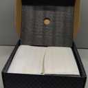 Kurpot Gold Shower System, 10'' Square Rainfall Shower Head with Handheld Combo Spray, Bathroom Brushed Gold Shower Faucet Set with Valve, 59'' Shower Hose, Shower Trim Kit and Diverter, Wall Mounted