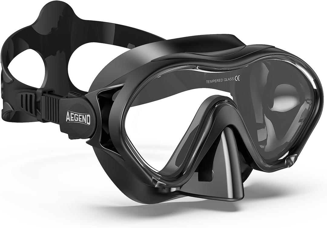 Aegend Kids Swimming Goggles with Nose Cover, Anti Fog Diving Mask Clear View No Leak for kids 6-14