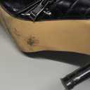 JOY IN LOVE Women's Knee High Tall Boots 2.75" Stiletto Heel Pointed Toe Zipper Boots Size 6