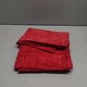 decorUhome Spring Red Chenille Throw Pillow Covers 20x20 Set of 2 Textured Soft Cozy Slubby Couch Pillow Covers Modern Farmhouse Boho Decorative Pillow Cases for Bed Sofa Living Room