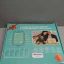 30X 10X Extra Large Floor Magnifying Glass with Light and Stand,7-inch Adjustable Height Floor Magnifying Lamp,2 in 1 Lighted Magnifiers for Close Work, Sewing,Crafts,Hobbies,Reading,Black