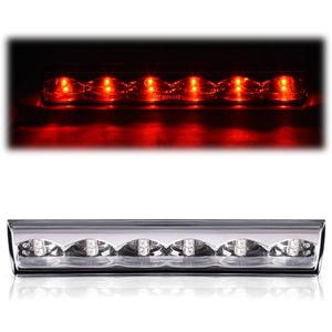 CHEDA Third 3D Brake Lights, Compatible with Red Lens Clear Housing, Chrome Lens Clear Housing LED Bar Tail Cargo Lamp, AT-LED-36R (Leer/ARE/Jason/Astro)