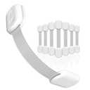 SKYLA HOMES Baby Locks (8-Pack) Child Safety Cabinet Proofing - Safe Quick and Easy 3M Adhesive Cabinet Drawer Door Latches No Screws & Magnets Multi-Purpose for Furniture Kitchen Ovens Toilet Seats (White)