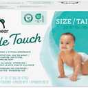 Amazon Brand - Mama Bear Gentle Touch Diapers, Hypoallergenic, Size 4, 148 Count, 4 Packs of 37, White