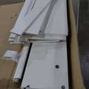 GarveeHome Shoe Cabinet with 3 Flip Drawers, Wooden Shoe Organizer with Adjustable Shelf, Shoe Storage for Entryway, Hidden Shoe Cabinet for Hallway, Living Room, White