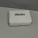 VOLUKA 6 Pack Non-Mortise Door Hinges - Easy to Install, 4" × 3" Stainless Steel Door Hinges - Smooth Movement and Heavy Duty, Golden