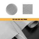 2 x 120 mesh Screen, 304 Stainless Steel mesh Screen, fine mesh Steel Woven mesh, Easy to Cut, Used for Sturdy Metal mesh in Filter Screens, Filter Fabrics, and DIY Projects (1,120Mesh 30X100CM)