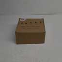 Brightever LED Outdoor String Lights 100FT Patio Lights with 52 Shatterproof ST38 Vintage Edison Bulbs, Outside Hanging Light Waterproof for Porch, Deck, Garden, Backyard, Balcony, 2700K Dimmable (100FT-Warm White, Black Wire)