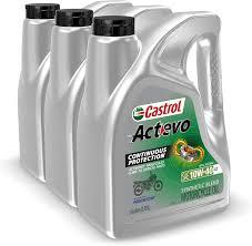 Castrol Actevo 4T 20W-50 Synthetic Blend Motorcycle Oil, 1 Gallon 
Pack of 3