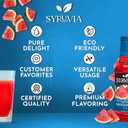 2 x Syruvia Sugar-Free Watermelon Syrup, Flavored Syrup for Drinks, Cocktails, Lemonades, Iced Teas, and Desserts  25.4 fl oz