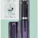 Sailor Fountain Pen TUZU ADJUST, Rotating Nib Feature and Natural Fit Grip, Includes 2 Ink Cartridges and Converter, Beginner, Everyday Use, Clear Violet, Medium Point, 12-0541-450