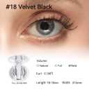 WOSADO Magnetic Eyelashes with Applicator Kit, [V18 Velvet Black] Reusable Magnetic Lashes without Eyeliner, Glue-free False Lashes, Waterproof, Lightweight, Suit for Natural Makeup
