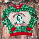 Ugly Christmas Sweater for 2025 Knitted Sweater Holiday Sweatshirt Gifts for Christmas