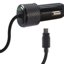 ZGear 28.8-Watt 2.4-Amp Adaptive Fast Charging Car Charger for Micro USB - Black