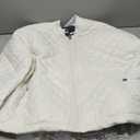 Starter Authentic Black Label Women's Diamond Quilted Bomber Jacket With Front Pockets Size M