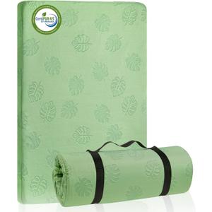 Lilian&Gema Pack and Play Mattress 38"x26"X1.5", Portable Mattress for Playpen, Pack N Play Mattress Topper, Soft Breathable and Waterproof Washable Cover for Baby Toddler, Crib