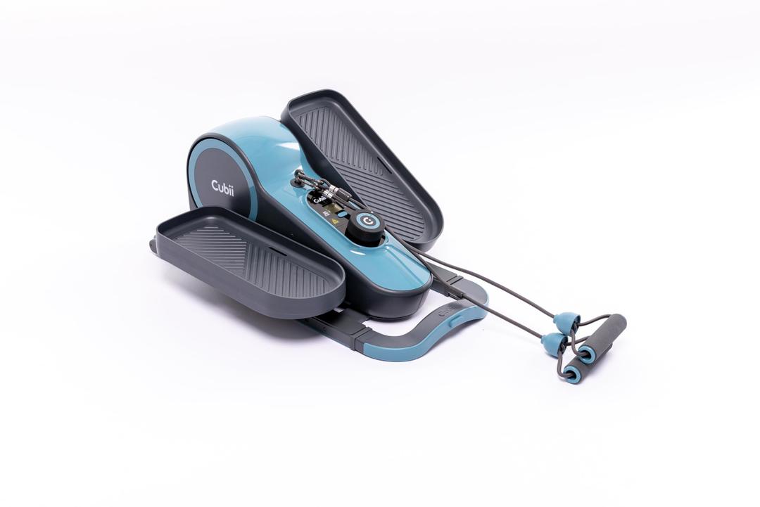 Cubii GO Plus Bundle Aqua with Resistance Bands