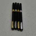 ZIZEV Mirror Marker Pen, Fade 0.7mm Tip Metallic Paint Pen Gold Silver Rose Gold Bronze for Glass for Card, 4PCS