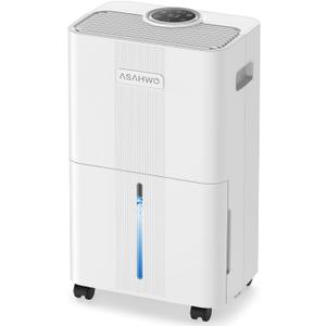 1600 Sq.ft Dehumidifier for Basement,21 Pints Dehumidifiers for Home with Drain Hose,3 Modes, 24H Timer,Washable Filter, Intelligent Humidistat for Bedroom, Bathroom, Large Room