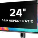 24 Inch Computer Privacy Screen for 16:9 Aspect Ratio Widescreen Monitor, Eye Protections Anti Glare Blue Light Computer Monitor Privacy Filter, 24 inch Protector Film