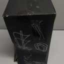 SZQINJI Paper Towel Holder Countertop, Gold Paper Towel Roll Holder with Weighted Base 4 Suction Cups and Paper Napkin Holder Set, Standing Paper Towel Holder for Kitchen Dining Table Picnic