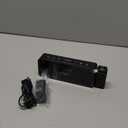 Netzu Projection Alarm Clock for Bedroom Ceiling, Small Compact Plug-in Digital Clocks with 180 Rotatable Projector, Temperature 4 Levels Birghtness, 3 Volumes and Snooze (Black)