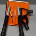 Kids Snow Shovel with D-Grip Handle, Aluminum Blade, Toddler Snow Shovel for Car Trunk, Emergencies, Driveways, and Car Snow Removal. (Age 3+, 2 Packs)