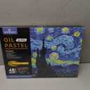 2 x WINSONS 65 PCS Oil Pastel Set, 48 Soft Colors & Extra 4 White Pastels, Complete Art Kit with Holder, Scraper, Sharpener & Pastel Paper Non-Toxic, Smooth Blending for Artists & Beginners