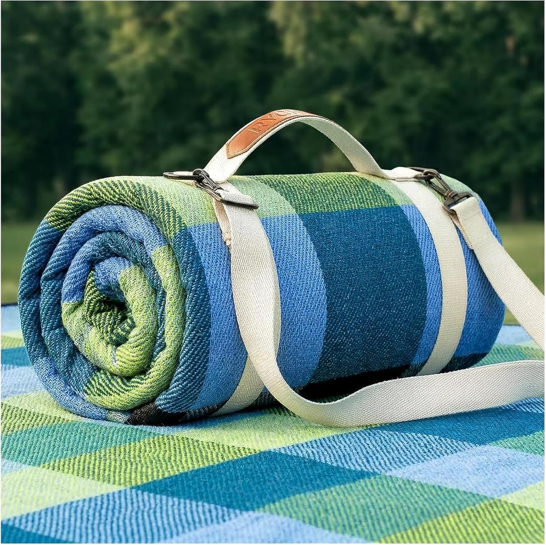 Waterproof Picnic Blanket Beach Outdoor Camping Mat Extra Large Foldable Cute Big Travel Essential Accessories Gift Park Patio Lawn Garden Grass Ground Play Music Festival Concert Must Have, 80''*80''