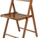 Winsome Robin Folding Chair Set, No assembly, Teak, Set of 4 (17.64W x 19.8D x 32.68H In)