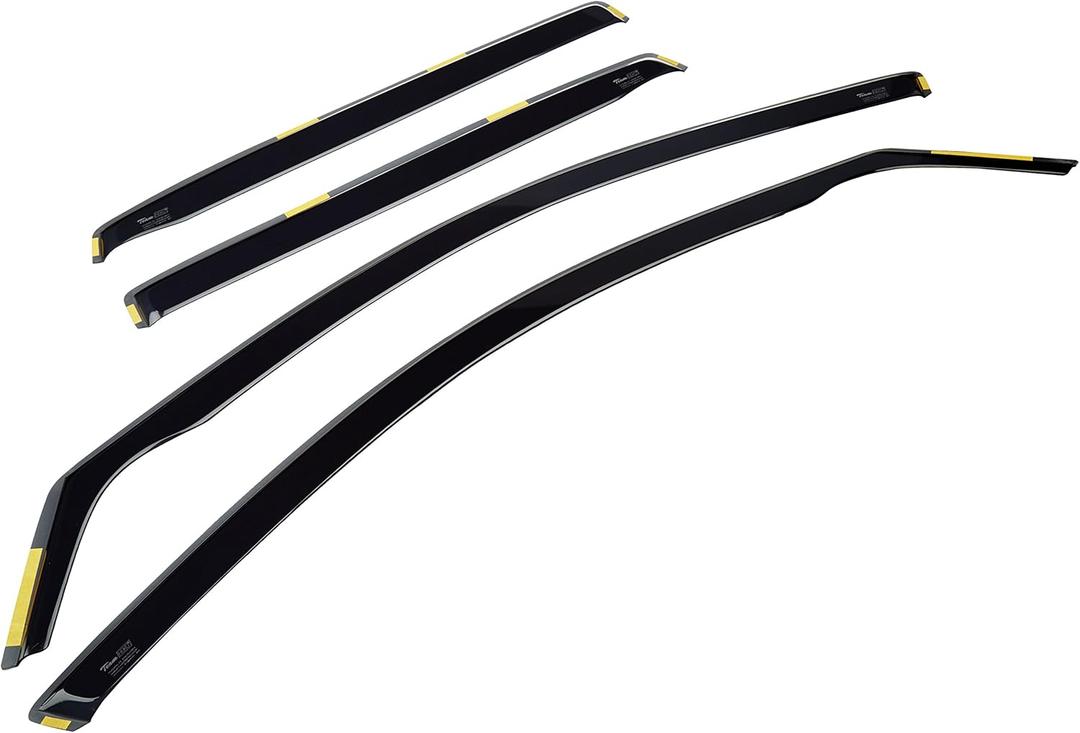 HEKO-17124 Front Rear Wind Deflectors Fits Honda Civic 2001-2005 5-Door Estate (4 Pieces)