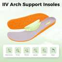 IIV Women Wide Toe Box Walking Sneakers Arch Support Plantar Fasciitis