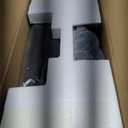 Outdoor Heaters for Patio, 12H Timer&3 Heat Level, IP54 Waterproof Electric Heater,1500W Infrared Heating Covers 300Sq.ft, Tip-Over Protection, Towel Bracket, Remote, 83" Patio Heaters for Outdoor Use (Black)