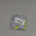 2 Inch Wheel Center Cap 4 Pack of 54mm Car Wheel Center Hub Covers Snap-in Plastic Rim Covers Hub Caps with 2 Inch 4 PCS Round Reflective Stickers Car Accessories Silver (Outer 54mm, Inner 49MM)