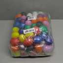 Olutacot 120 Pcs Plastic Egg Shakers Easter Egg Shaker Percussion Musical Maracas Plastic Easter Egg for Kids Toys Learning DIY Painting(10 Colors)