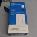 TP-Link Tapo Smart Switch, Single-Pole/3-Way/4-Way, Matter Compatible, Energy Monitoring, Neutral Wire Required, Works with Alexa, Siri, Google Home, SmartThings, UL Certified, 2.4GHZ Wi-Fi, Tapo S515