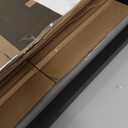 Huuger 48 Inch Office & Gaming Desk with Storage, Modern Simple Design, Large Legroom, Black Metal Frame