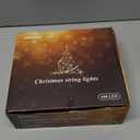 JMEXSUSS 168FT 600 LED Christmas Lights Outdoor Waterproof Clear Wire Indoor String Lights for Outside Warm White Christmas Tree Lights Plug in for Bedroom Wedding Party Valentines Decor