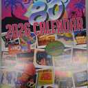 Back to the 80's - 2026 Wall Calendar - 210MM X 297MM (8.3 X 11.7 INCH)