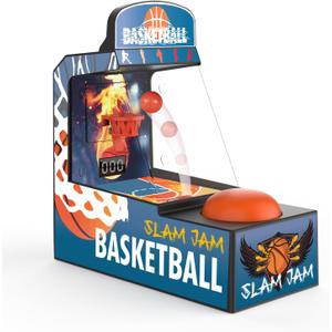 Mini Basketball Games, Basketball Toys, Tabletop Basketball Game for Kids and Adults, Desk Games for Office for Adult to Reduce Stress, Basketball Gifts for Boys 8-12 (Orange)