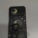 Funermei for Moto G Stylus 5G 2023 Case - Sun Moon Women Girls Cute Phone Cover Pretty Space Aesthetic Sun and Moon Stars Design with Camera Cover and Ring Stand Funda for Moto G Stylus 5G Case