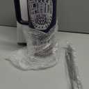 Baseball Gift for Men, 40 Oz New York Baseball Tumbler with Handle & Straw, Thanksgiving Christmas Birthday Gifts for Baseball Players Fan Coach, Stainless Steel Baseball Cup, 1 PC