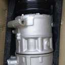 Air Conditioner AC Compressor Compatible with Chevy Equinox/GMC Terrain 2012-2015 2.4L, w/Two Plug, Replacement for AC System
